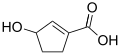 3-hydroxycyclopent-1-enecarboxylic acid