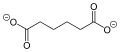 Adipate ion