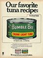 1977 Bumble Bee Tuna Print Ad