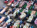 A traditional Ramadan dinner spread