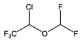 Isoflurane structure