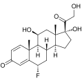 Fluprednisolone chemical structure