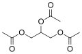 Triacetin structure