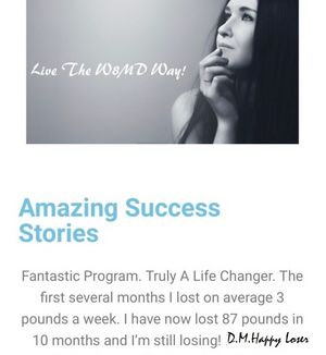 Weight loss success stories