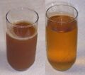 Cider and apple juice