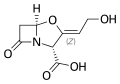 Chemical structure of Clavulanic acid
