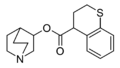 Structure of 3-Quinuclidinyl thiochromane-4-carboxylate