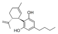 Chemical structure of Cannabidibutol