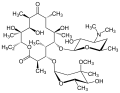 Erythromycin structure