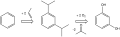 Resorcinol via Hock process