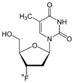 3'-fluoro-3'-deoxythymidine