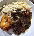 Rice and gungo peas