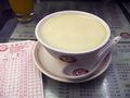Ginger milk pudding, a dessert made with milk and ginger juice.