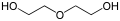 Chemical structure of Diethylene glycol
