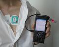 Wireless ECG monitor