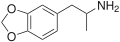 2D skeletal structure of 3,4-Methylenedioxyamphetamine