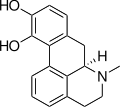 Apomorphine molecule structure