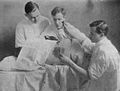Lumbar puncture for meningitis diagnosis