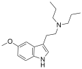 Chemical structure of 5-MeO-DPT