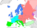 Europe Subregion Map UN Geoscheme