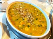 Bobó de camarão, shrimp with cassava and coconut milk