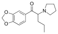 Chemical structure of Methylenedioxypyrovalerone
