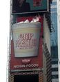 Cup Noodles ad - Times Square 02