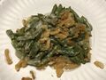 A sample of Wegman's green bean casserole in the Dulles section of Sterling, Loudoun County, Virginia