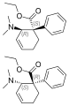 Chemical structure of Tilidine