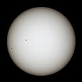 The Sun in white light