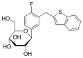 Haworth projection of Ipragliflozin