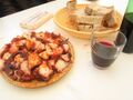 Polbo á feira, a Galician octopus dish.