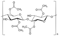 Cellulose acetate structure