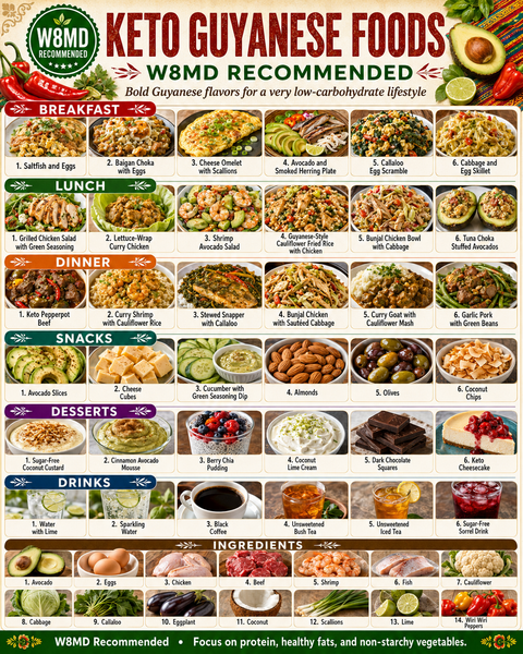 Keto Guyanese foods