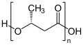 Poly-(R)-3-hydroxybutyrate structure