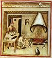 Roasted foods from Taccuino Sanitatis