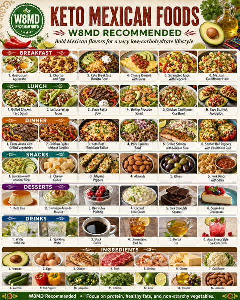 Keto Mexican foods