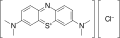 Methylene blue 2D skeletal structure