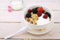 Muesli with berries