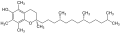 Alpha-tocopherol structural formula