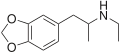 Chemical structure of MDEA