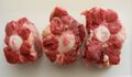 Raw oxtail