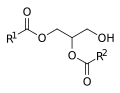 1,2-Diacylglycerol structure