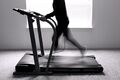 Exercise on a treadmill
