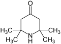 Structural formula of Triacetonamine