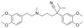 Chemical structure of Verapamil