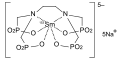 153Sm-lexidronam structure