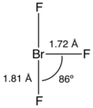 BrF3 Structure