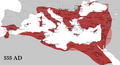 Justinian 555 AD