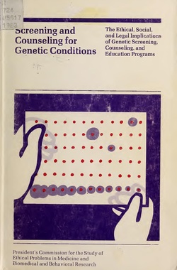Screening and counseling for genetic conditions